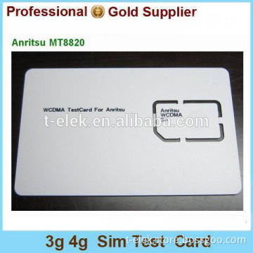 LTE WCDMA EDGE HSDPA HSUPA Anritsu MT8820C Mobile phone 3g gsm test card